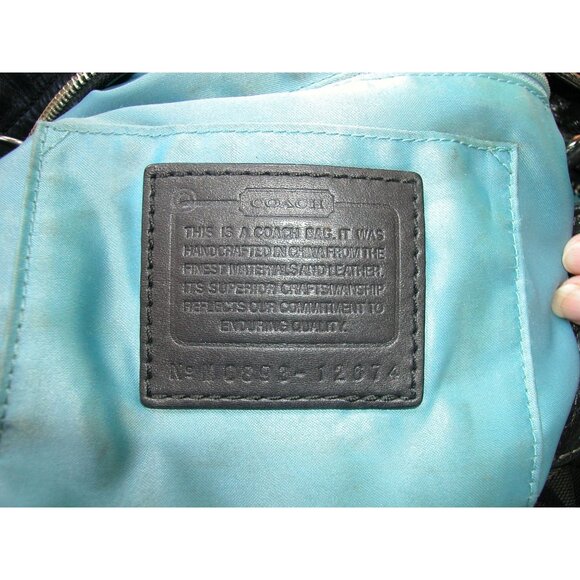 Coach Signature Soho Hobo Bag With Dust Bag - Picture 2 of 8